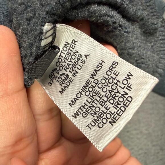 Aviator Nation Hoodie Womens M Gray Full Zip 5 Stripe Rainbow Made In USA - Picture 7 of 12